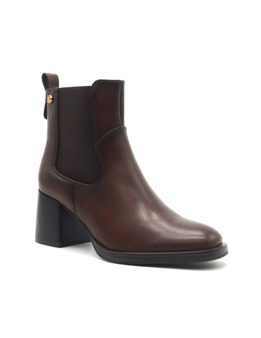 Keys Cube Damen-Stiefeletten aus Kunstleder mit 6 cm Absatz